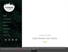 Tablet Screenshot of leyendasdelpirineo.com